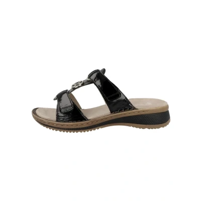 Abbildung von ara Pantolette flach, Damen, Größe: 37, Black Schuhe