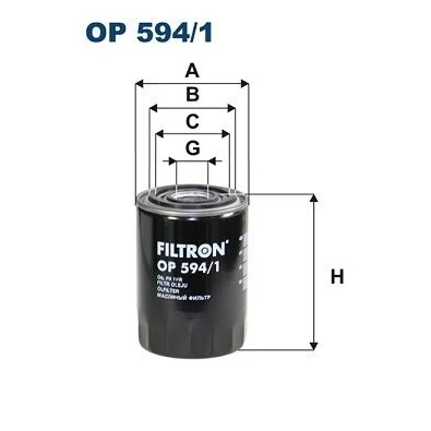 Abbildung von FILTRON OP 594/1 Ölfilter 3/4 16 UNF Anschraubfilter OPEL: Movano A Platform / Chassis, Van