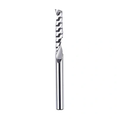 Abbildung von SpeTool Alu Fräser 6mm Schaft Aluminium Einschneider 32mm Schnittlänge VHM Schaftfräser CNC Holz für Oberfräse Metall Acryl Kunststoff