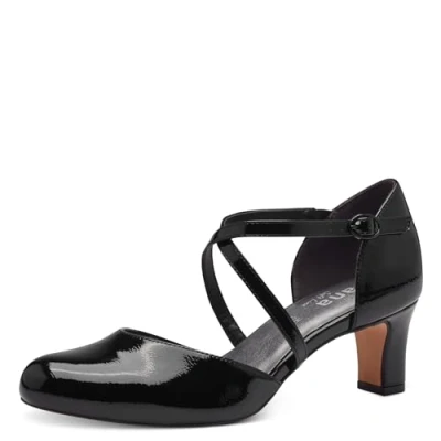 Abbildung von Jana Pumps, Damen, Größe: 37, Black patent Schuhe