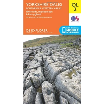 Abbildung von Ordnance Survey Map Yorkshire Dales Southern &amp; Western Area: Whernside, Ingleborough Pen y ghent (OS Explorer Map)