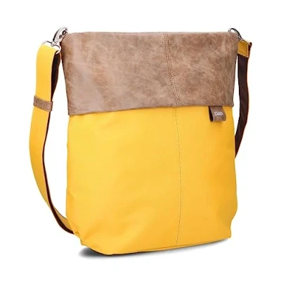 Abbildung von Zwei Damen Umhängetasche Olli OT12 Crossbody Bag 7 Liter strapazierfähige &amp; wasserabweisende Schultertasche, hochwertige Qualität, Schlüsselring, zusätzlicher Schultergurt, Geheimfach (ocean)