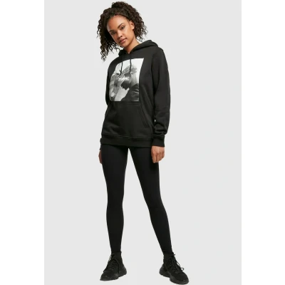 Abbildung von Mister Tee Damen Kapuzenpullover Ladies 2Pac F*ck The World Hoody, lässiger mit Fotoprint für Frauen