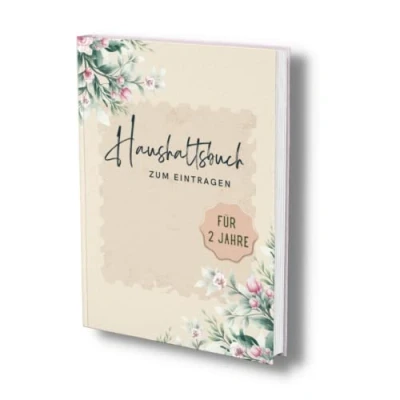 Abbildung von Haushaltsbuch: Der Budgetplaner für 2 Jahre undatiert, 100 Seiten Perfekter Überblick über alle Einnahmen und Ausgaben. (Finanzbuch Alles im Griff!, Band 2)