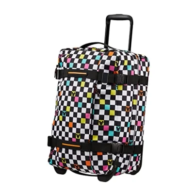 Abbildung von American Tourister Urban Track Disney Reisetasche auf Rollen Trolley, Größe: Small, Mickey check