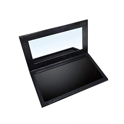 Abbildung von Allwon Magnetic Palette Leere Lidschatten Make up mit Spiegel für Lippenstift Rouge Powder (Schwarz)
