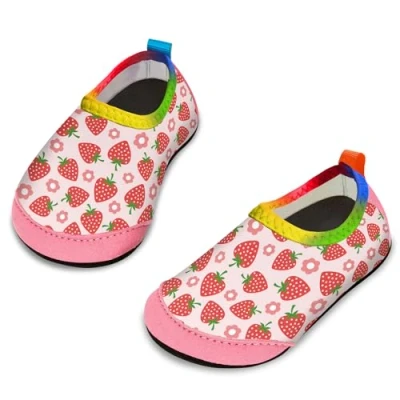 Abbildung von Yorgou Baby Strandschuhe Schwimmschuhe Badeschuhe Wasserschuhe Schnelltrocknende Aquaschuhe rutschfest Barfuss Schuh für Kinder Beach Pool
