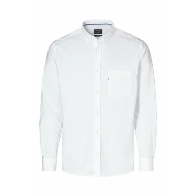 Abbildung von Olymp Regular FIT, Pointes Hemd, Herren, Größe: XL, Blanc