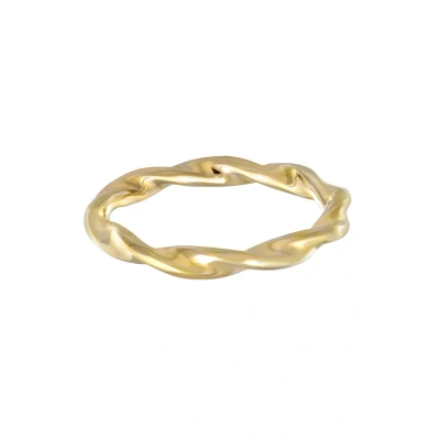 Abbildung von Elli Ring Damen Stapel Gedreht Filigran Goldfarben