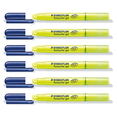 Abbildung von STAEDTLER Textmarker Textsurfer gel, gelb VE=6