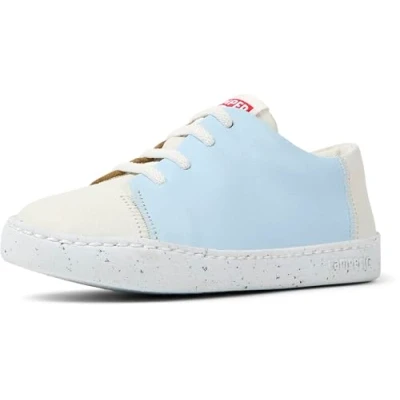 Abbildung von Camper PEU Touring Sneaker low für Kinder, Größe: 33, Weiß/braun Schuhe