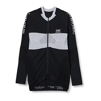 Abbildung von X Bionic Herren Invent 4.0 Cycling Zip Shirt Long Sleeves Men Fahrradshirt Fahrradtrikot Radshirt Radtrikot Langarm Für Männer MTB, Black/Charcoal, XXL
