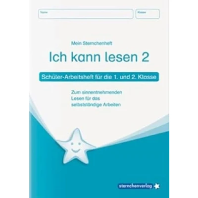 Abbildung von Ich kann Lesen 2 Schülerarbeitsheft für die 1. und 2. Klasse: Mein Sternchenheft zum sinnentnehmenden das selbstständige Arbeiten: ... Arbeiten in der Freiarbeit