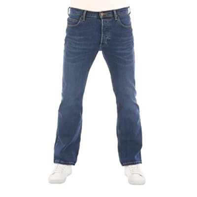 Abbildung von Lee Jeans Herren Stretch Bootcut Denver Jeanshose Hose Denim w42, Farbe: Aged Alva, Größe: 42W / 32L