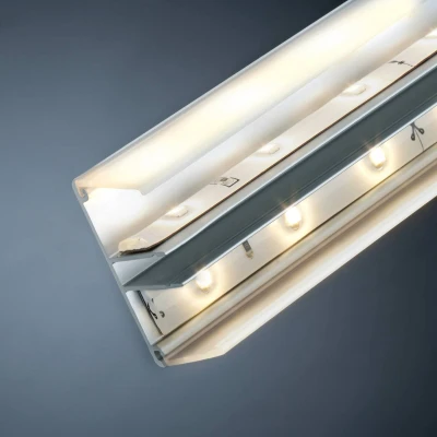 Abbildung von Duo Profil 2m Alu eloxiert, Aluminium
