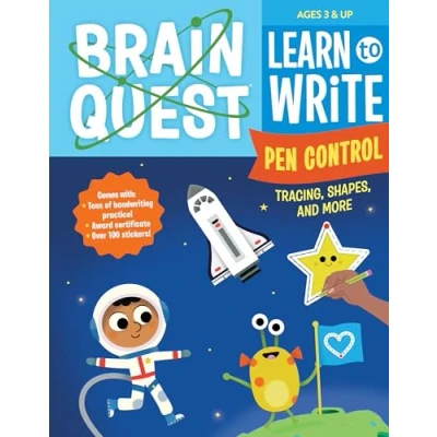 Abbildung von Brain Quest Learn to Write: Pen Control, Tracing, Shapes, and More