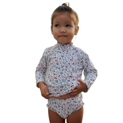Abbildung von Petit Bateau Surfshirt für Kinder, Größe: 95, Marshmallow multico