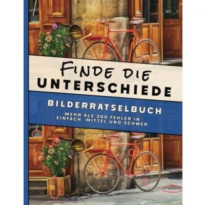 Abbildung von Finde die Unterschiede Ein Bilder Rätselbuch: Vol. 3 mehr als 300 Fehler in einfach, mittel und schwer. den für Erwachsene ... Kinder)
