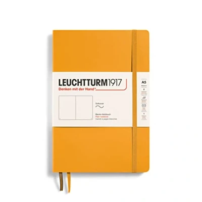 Abbildung von LEUCHTTURM1917 363402 Notizbuch Medium (A5), Softcover, 123 nummerierte Seiten, Rising Sun, blanko