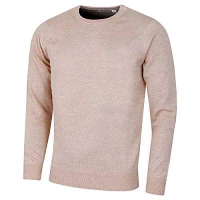 Abbildung von Calvin Klein Herren Baumwolle Sweater Caramel Marl XL