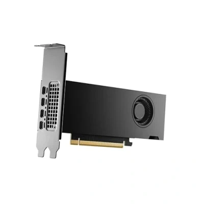 Abbildung von PNY NVIDIA RTX 2000 Ada Generation 16GB GDDR6 PCI Express 4.0 Dual Slot, Low Profil 4X MiniDisplayPort, 8K Support, Ultraleiser aktiver Lüfter