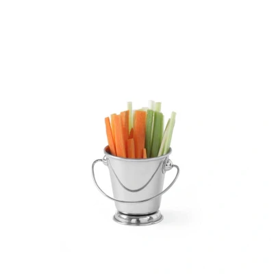 Abbildung von HENDI Eimer Mini ø 12,5 x 13 cm Edelstahl spülmaschinengeeignet, Snack