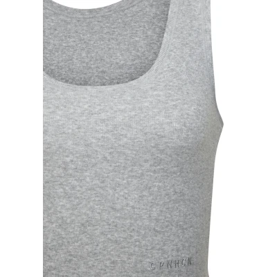 Abbildung von Copenhagen Studios Achsel Unterhemd/shirt, Damen, Größe: Small, Grau meliert