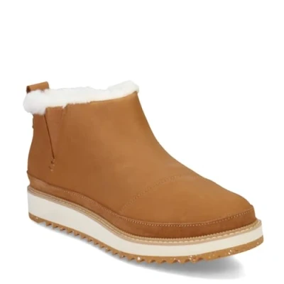 Abbildung von TOMS Damen Marlo Stiefel, Hellbraunes Wildleder, 40 EU