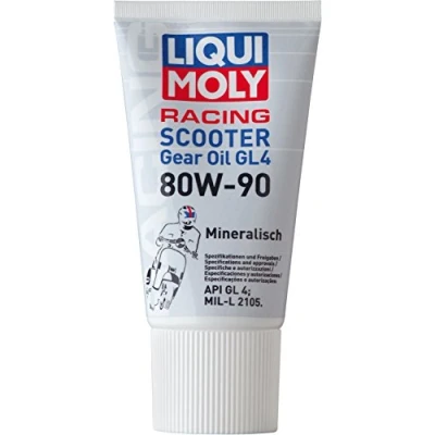Abbildung von LIQUI MOLY Motorbike Gear Oil (GL4) 80W 90 Scooter 150 ml Motorrad Getriebeöl Art. Nr.: 1680