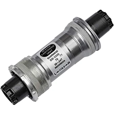 Abbildung von Shimano Innenlager schwarz schwarz, Breite Innenlager: 70 118.5 mm, Achsbreite gesamt: 118 mm