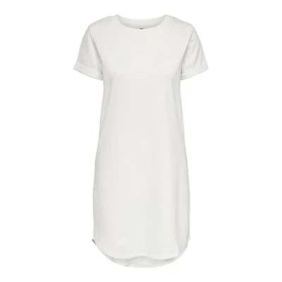 Abbildung von JDY Damen JDYIVY LIFE S/S DRESS JRS NOOS Kleid, Cloud Dancer, XS