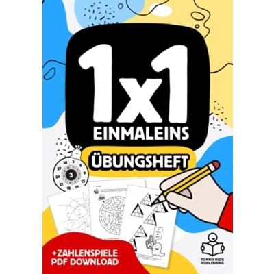 Abbildung von 1x1 Einmaleins lernen Übungsheft Mathematik 2./3. Klasse: Das kleine üben Mathe 2. Klasse mit Bonus PDF Download