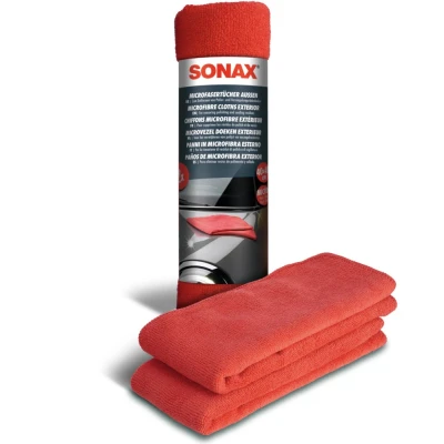 Abbildung von SONAX Microfibre cloth 04162410 Poliertuch Mikrofaser Hypercoat High Gloss Protection EVOLUTION