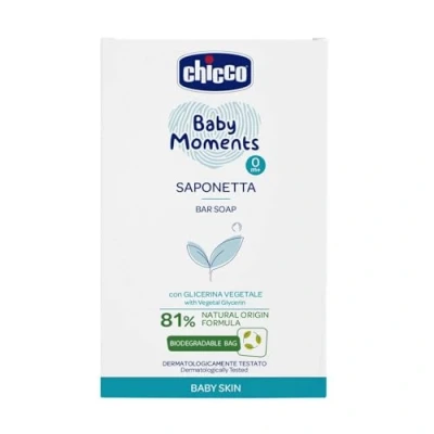 Abbildung von Chicco Baby Skin Seifenstück, 100 gr,