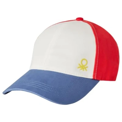 Abbildung von United Colors of Benetton Unisex Kinder Cappello C/Visiera 6l1eca025 Hut, blau, M