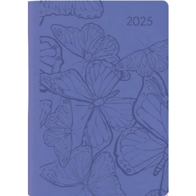 Abbildung von Alpha Edition Ladytimer Mini Deluxe Lavender 2025 Taschenkalender, 9,5x16cm, Kalender mit 144 Seiten, einem Info und Adressteil, Mondphasen internationales Kalendarium