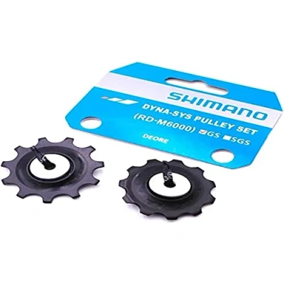 Abbildung von Shimano Unisex Adult Poleas Guía+Tensión GS Radsportzubehör, Mehrfarbig, One Size