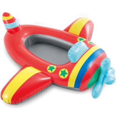 Abbildung von Intex Pool Babyboot Flugzeug Rot