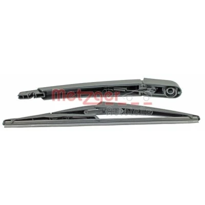 Abbildung von Wischarm, Scheibenreinigung Metzger 2190346 hinten mit Kappe, integriertem Wischblatt PEUGEOT: 508 I SW, 308 3008