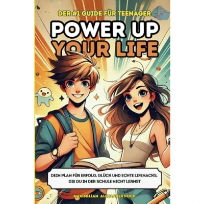 Abbildung von Power Up Your Life! der #1 Guide für Teenager: Dein Plan Erfolg, Glück und echte Lifehacks, die du in Schule nicht lernst das einzige Buch, als Teenager gelesen haben musst!