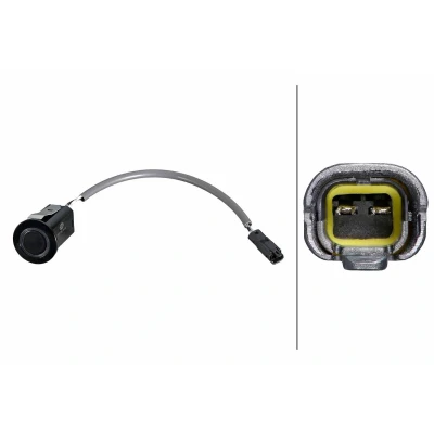 Abbildung von HELLA 6PX 358 269 081 Parksensoren hinten Ultraschallsensor TOYOTA: Land Cruiser Prado 120