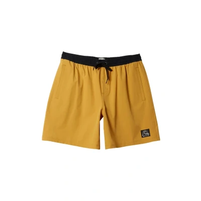Abbildung von Quiksilver Original Badeshorts, Herren, Größe: XS, Mustard