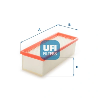 Abbildung von Ufi Filters 30.546.00 Luftfilter für Autos