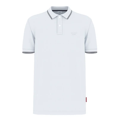 Abbildung von JOOP! Jeans Agnello Poloshirt, Herren, Größe: Medium, White