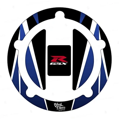 Abbildung von Aufkleber Tankdeckel aus Harz, kompatibel mit Suzuki GSX R 600 650 750 1000 1250 1300 GSXR