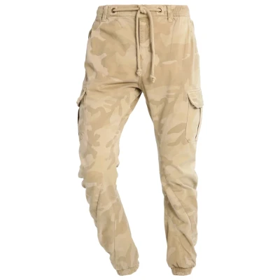 Abbildung von Urban Classics CAMO Jogging Cargohose, Herren, Größe: 28, Sand