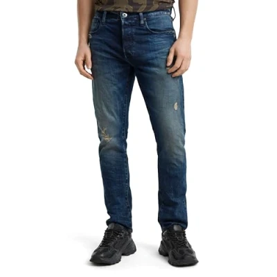 Abbildung von G STAR 3301 Slim Jeans Fit, Herren, Größe: 31x30, Worn in mountain dusk destroyed