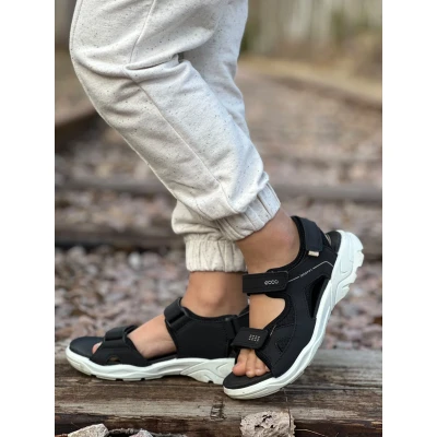 Abbildung von ECCO BIOM RAFT Trekkingsandale für Kinder, Größe: 32, Black Schuhe