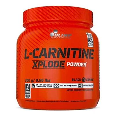 Abbildung von Olimp Sport Nutrition L Carnitine Xplode powder Nahrungsergänzungsmittel, Geschmack Kirsche, 1er Pack (1 x 300 g)