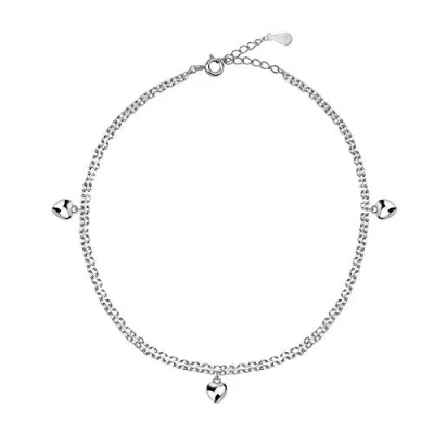 Abbildung von Sofia Milani Damen Layer Armband 925 Silber Herz Anhänger 30224